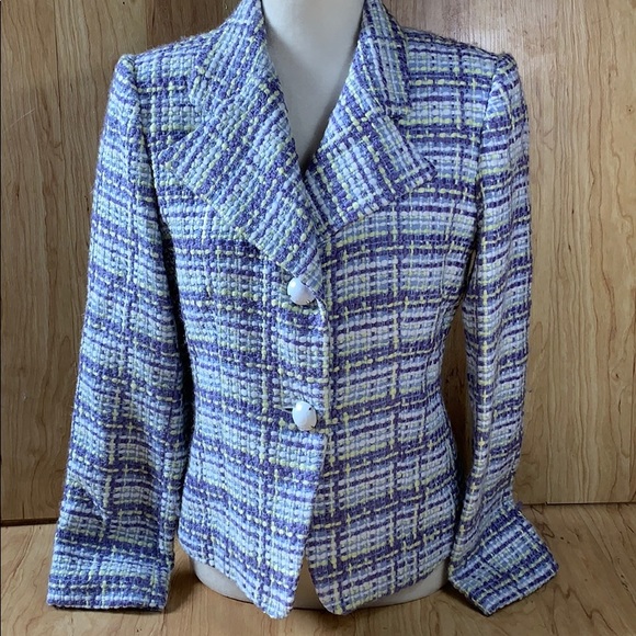 Bigio Collection Jackets & Blazers - Vintage Bigio Collection Tweed Jacket Size 6